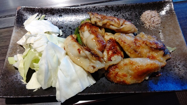 牡蠣のバター焼き