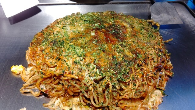 お好み焼き(そばダブル)