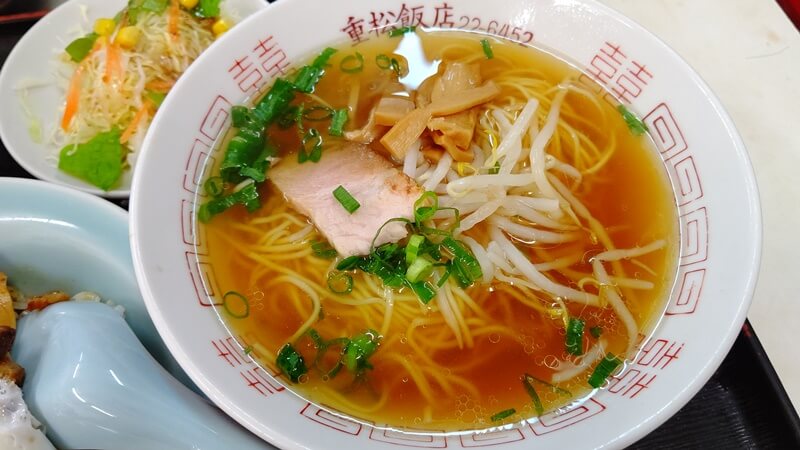 重松飯店のラーメン