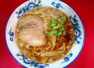 萬来軒のラーメン
