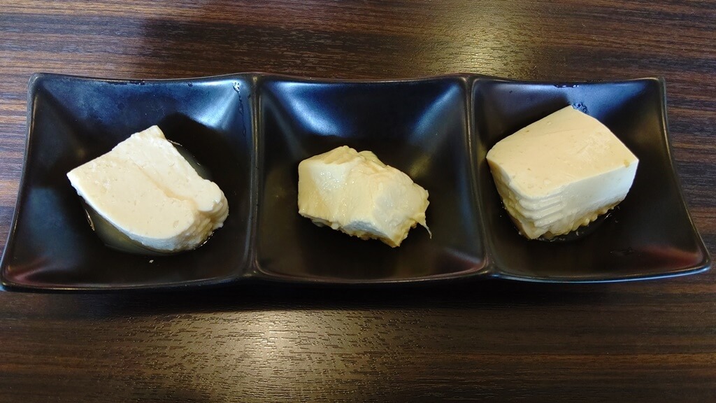世羅】世羅のとうふ家で豆腐の食べ比べ そして飲むとうふが濃い！  お 