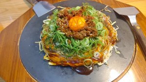 ピリ辛坦々焼②