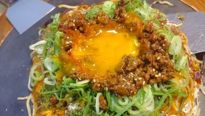 ピリ辛坦々焼③