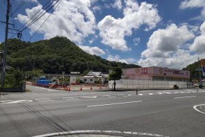 いかりスーパー工事中