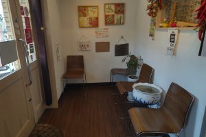 オムラッテの店内①