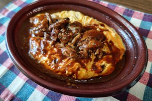 ゴロゴロチキンのデミグラス③